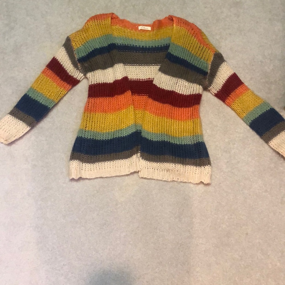 Elan Multi-Striped Sweater